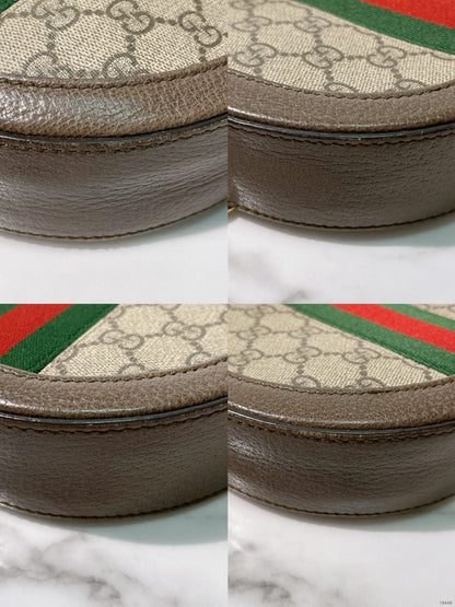 GUCCI OPHIDIA CLUTCH WITH CHAIN