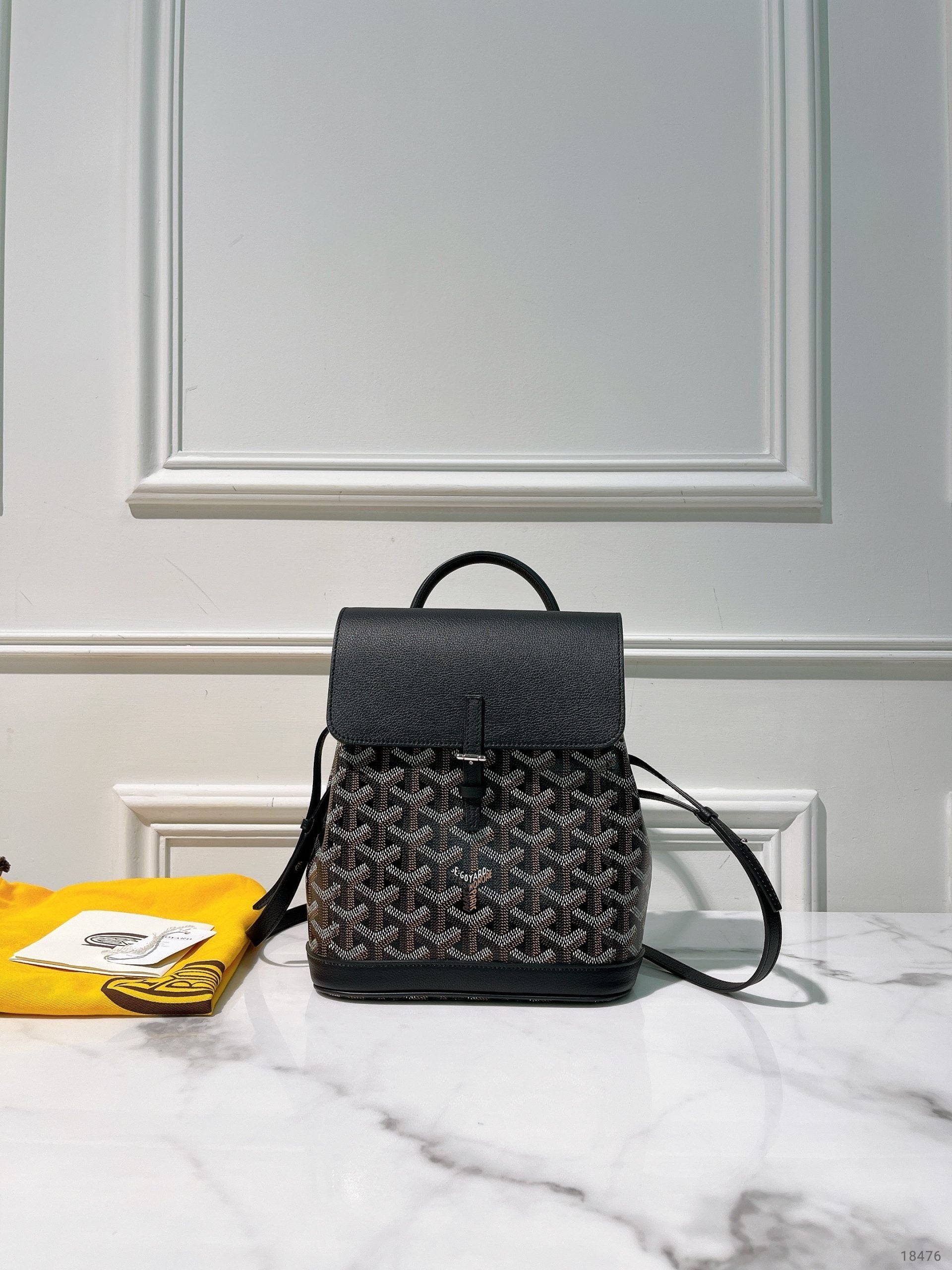 GOYARD ALPIN MINI BACKPACK, Black