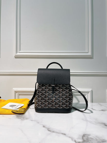 GOYARD ALPIN MINI BACKPACK, Black