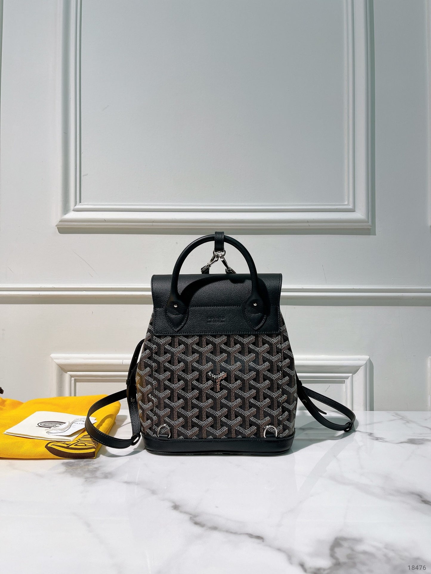 GOYARD ALPIN MINI BACKPACK, Black