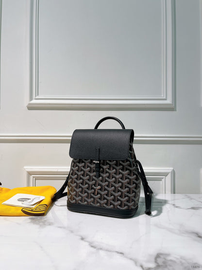 GOYARD ALPIN MINI BACKPACK, Black