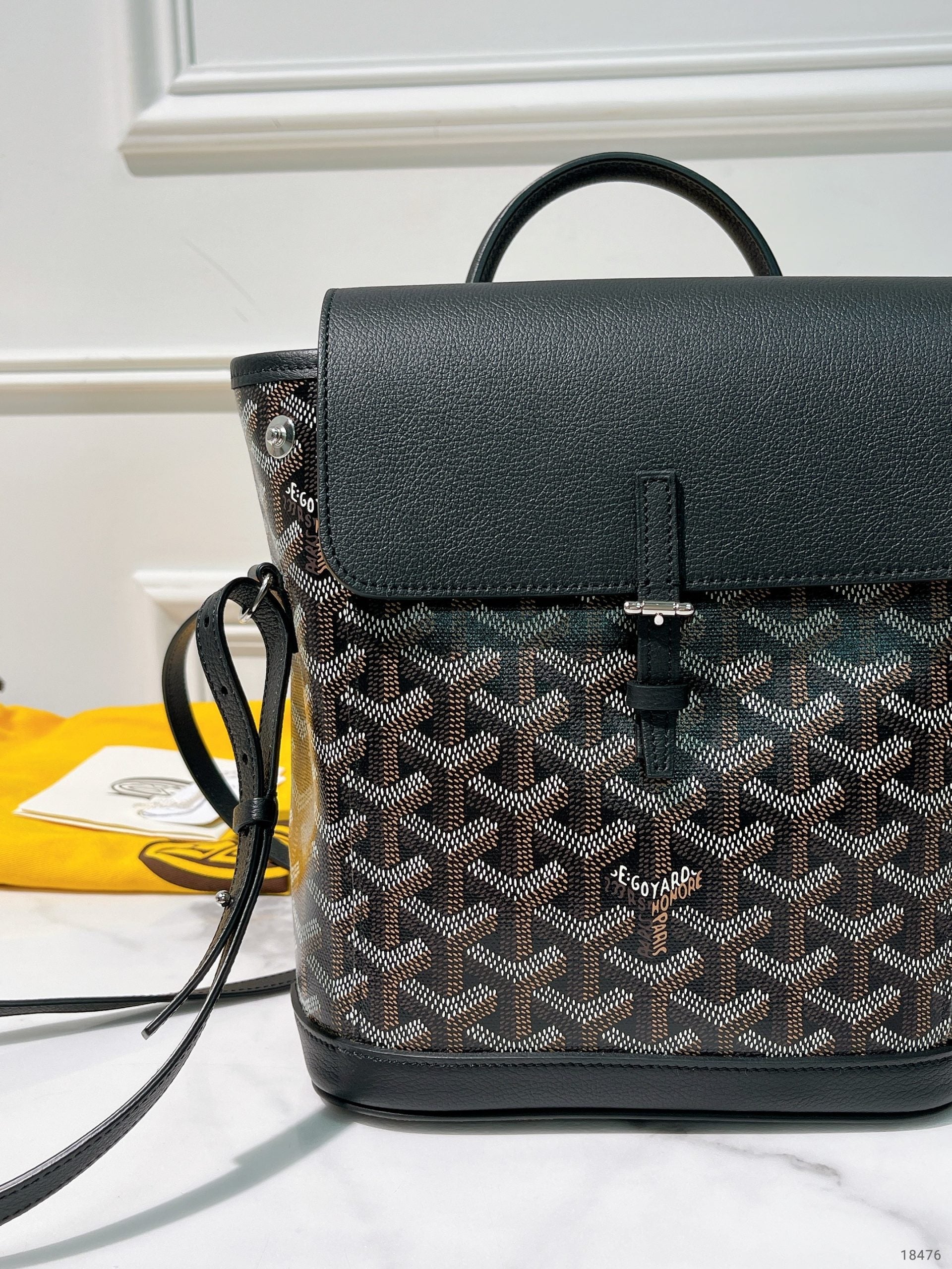 GOYARD ALPIN MINI BACKPACK, Black