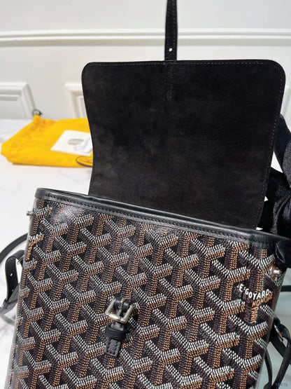 GOYARD ALPIN MINI BACKPACK, Black