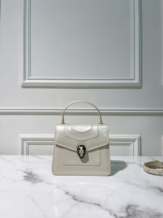 BVLGARI SERPENTI FOREVER VARNISHED BAG