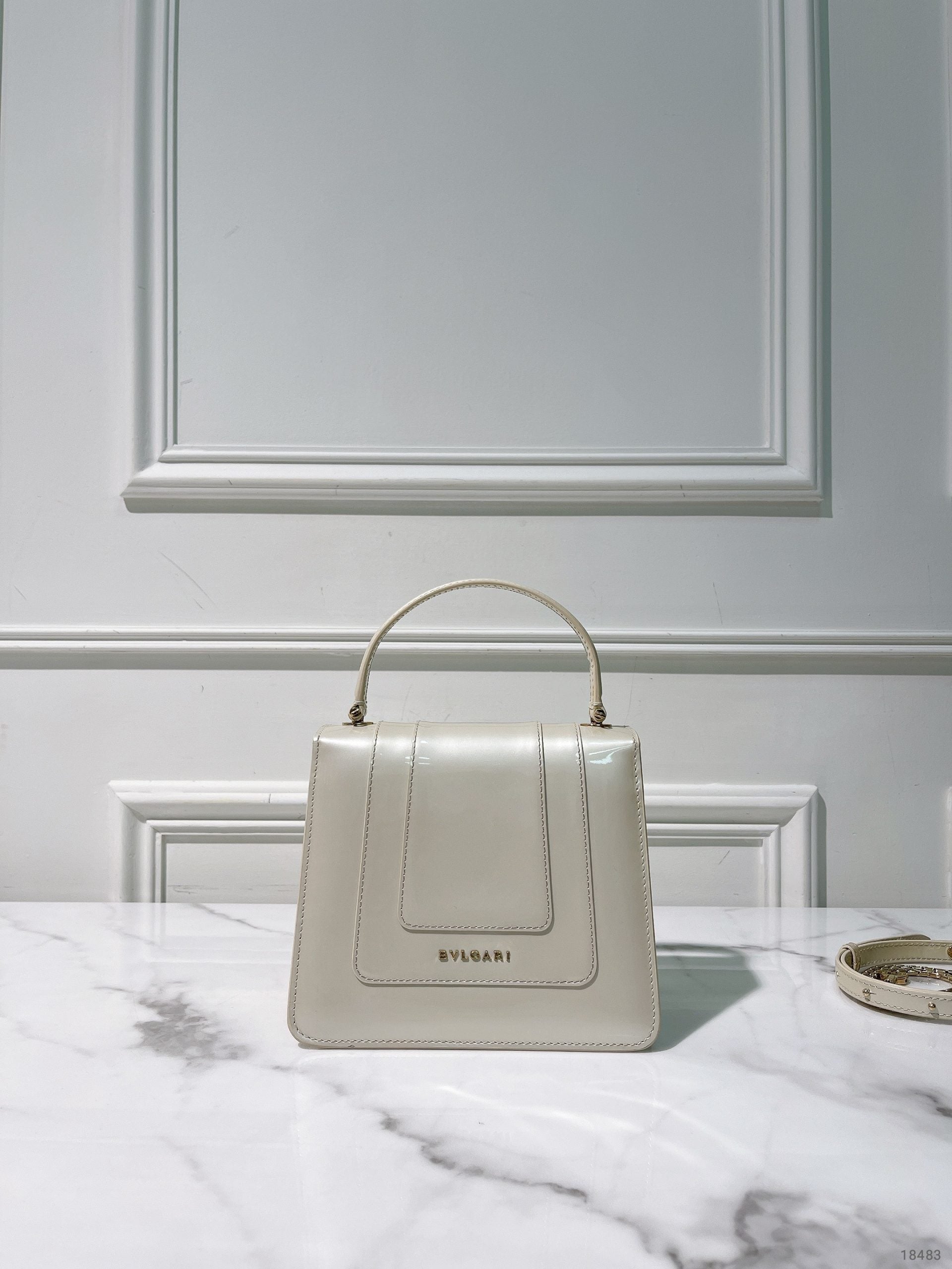 BVLGARI SERPENTI FOREVER VARNISHED BAG