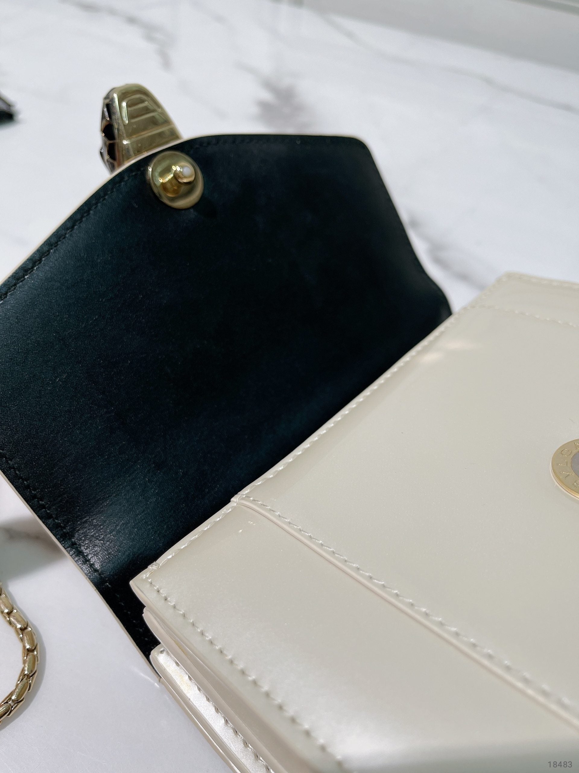 BVLGARI SERPENTI FOREVER VARNISHED BAG