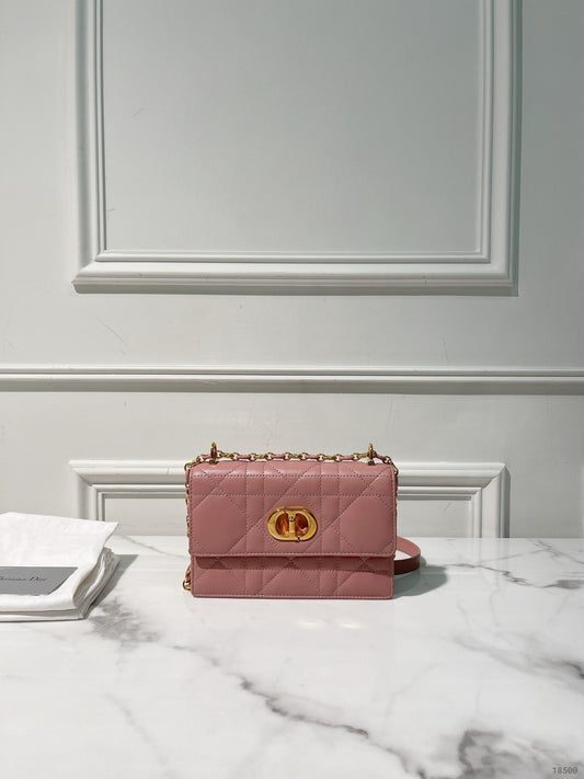 DIOR MISS CARO MINI BAG, Pink/Gold