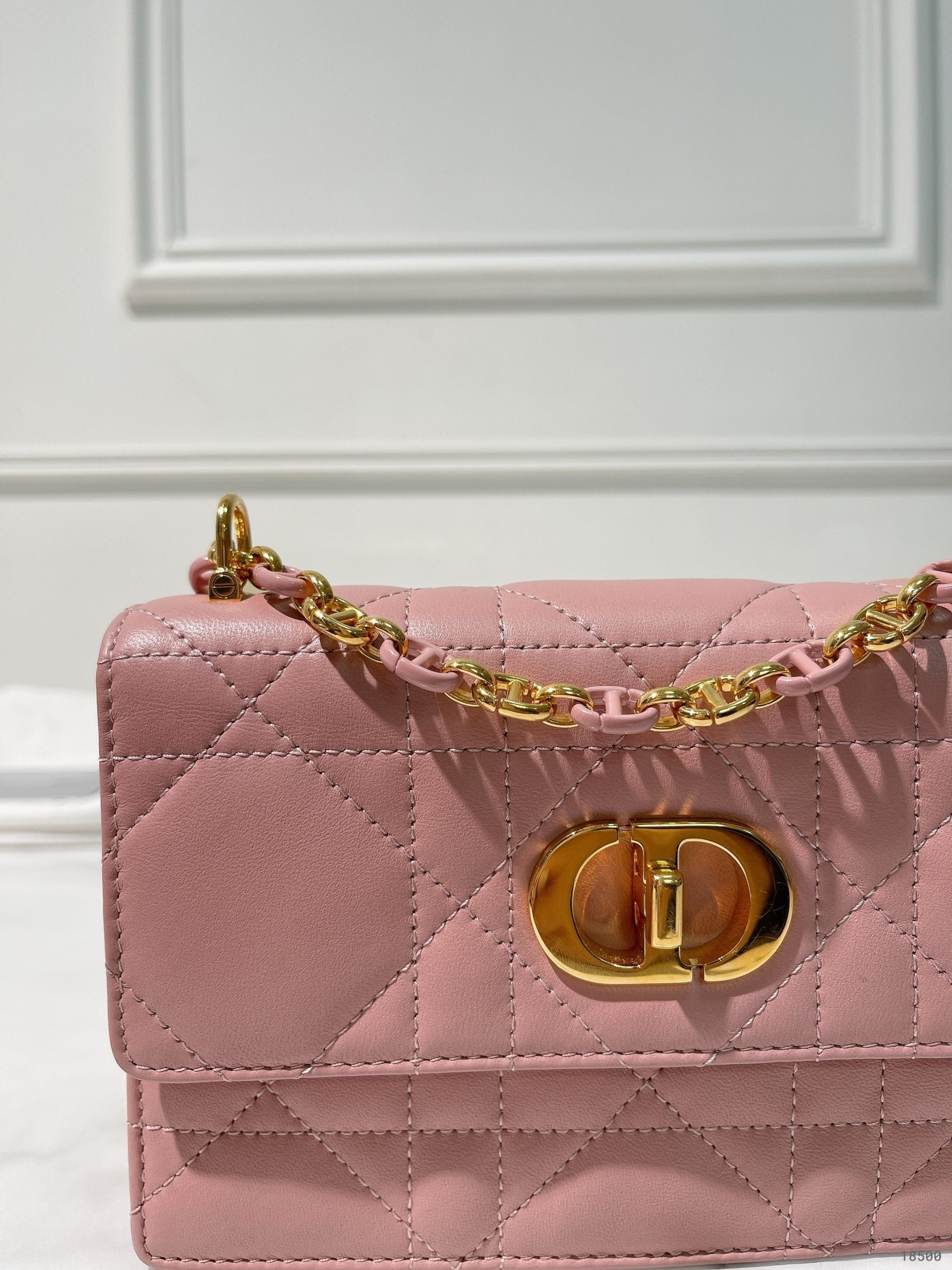 DIOR MISS CARO MINI BAG, Pink/Gold
