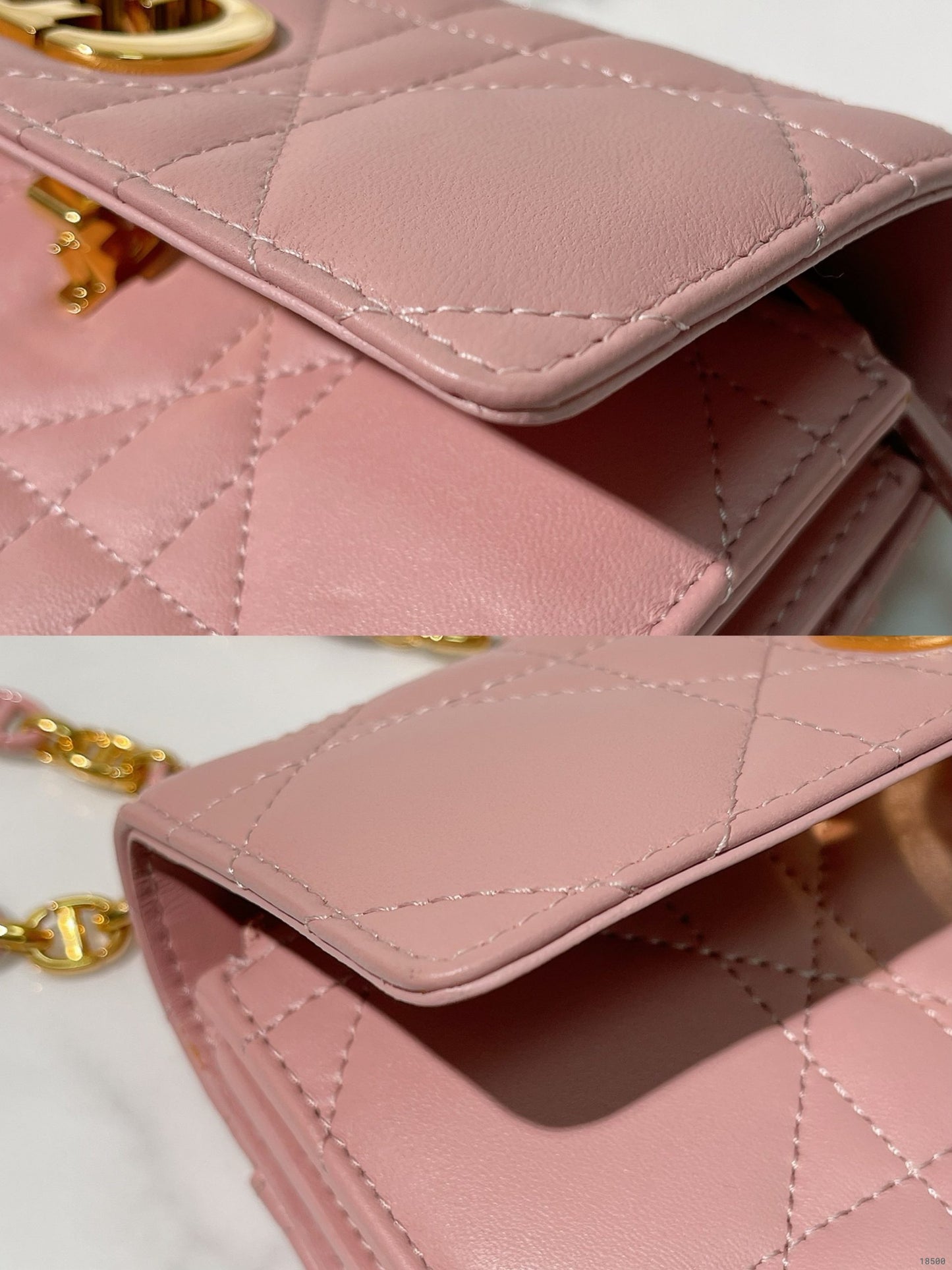 DIOR MISS CARO MINI BAG, Pink/Gold