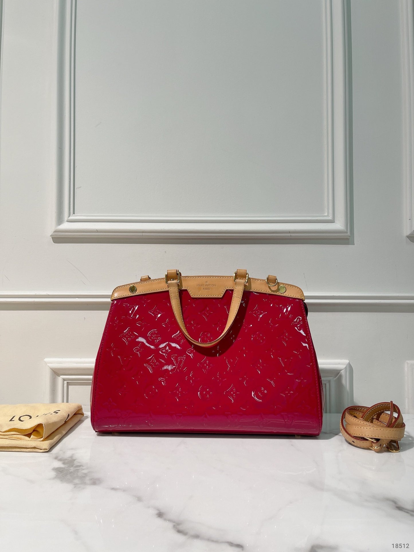 LV BREA MM, Red