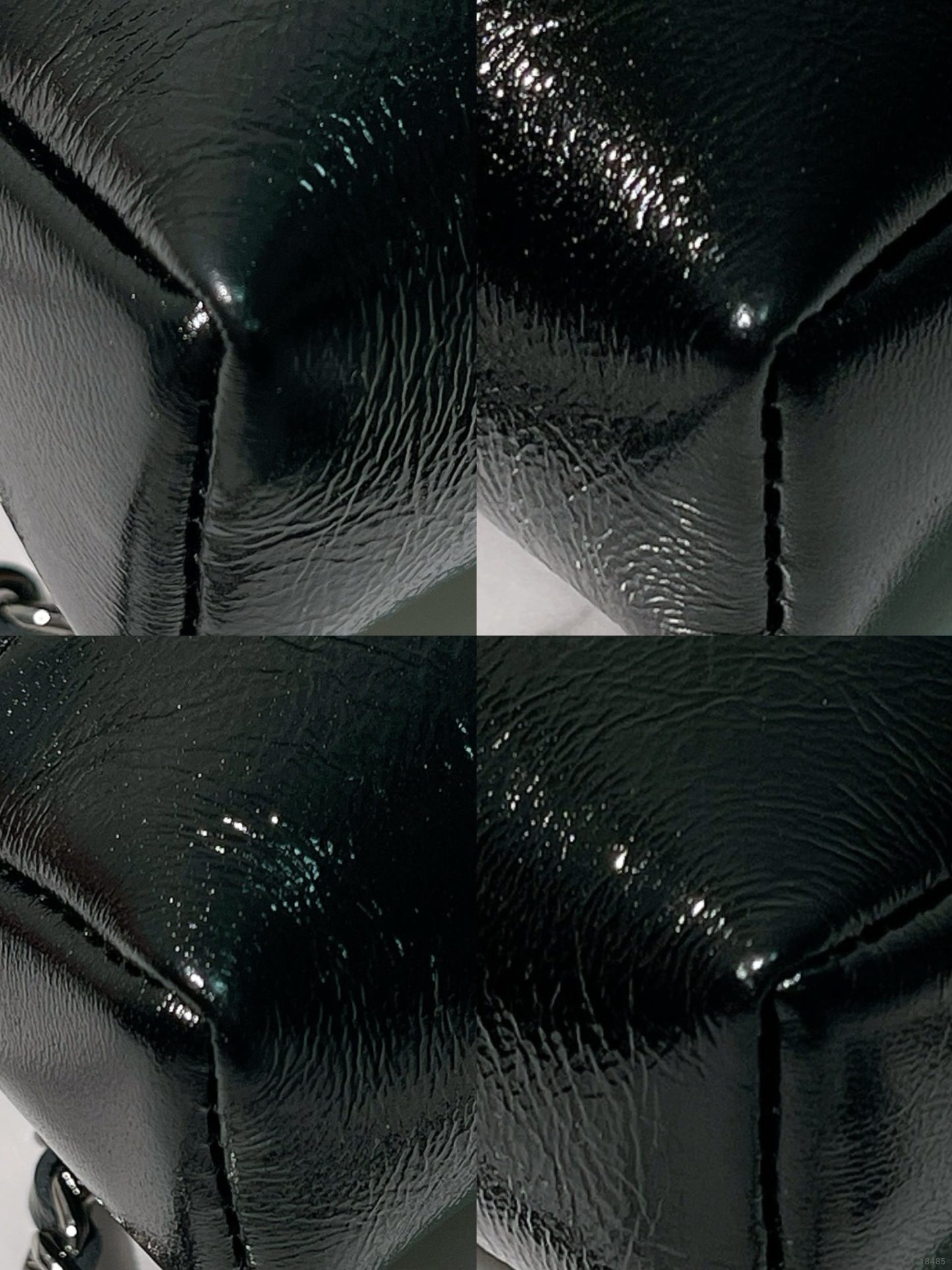 CHANEL 25K 31 NANO BAG, Black/Silver