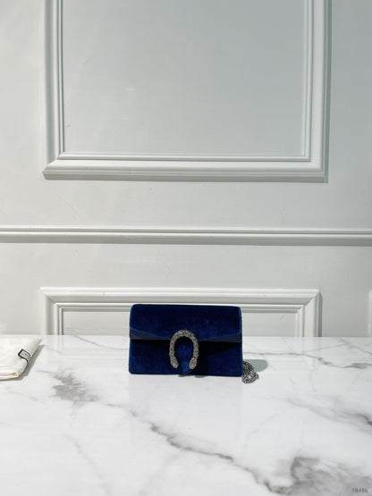 GUCCI MINI DIONYSUS, Blue/Silver