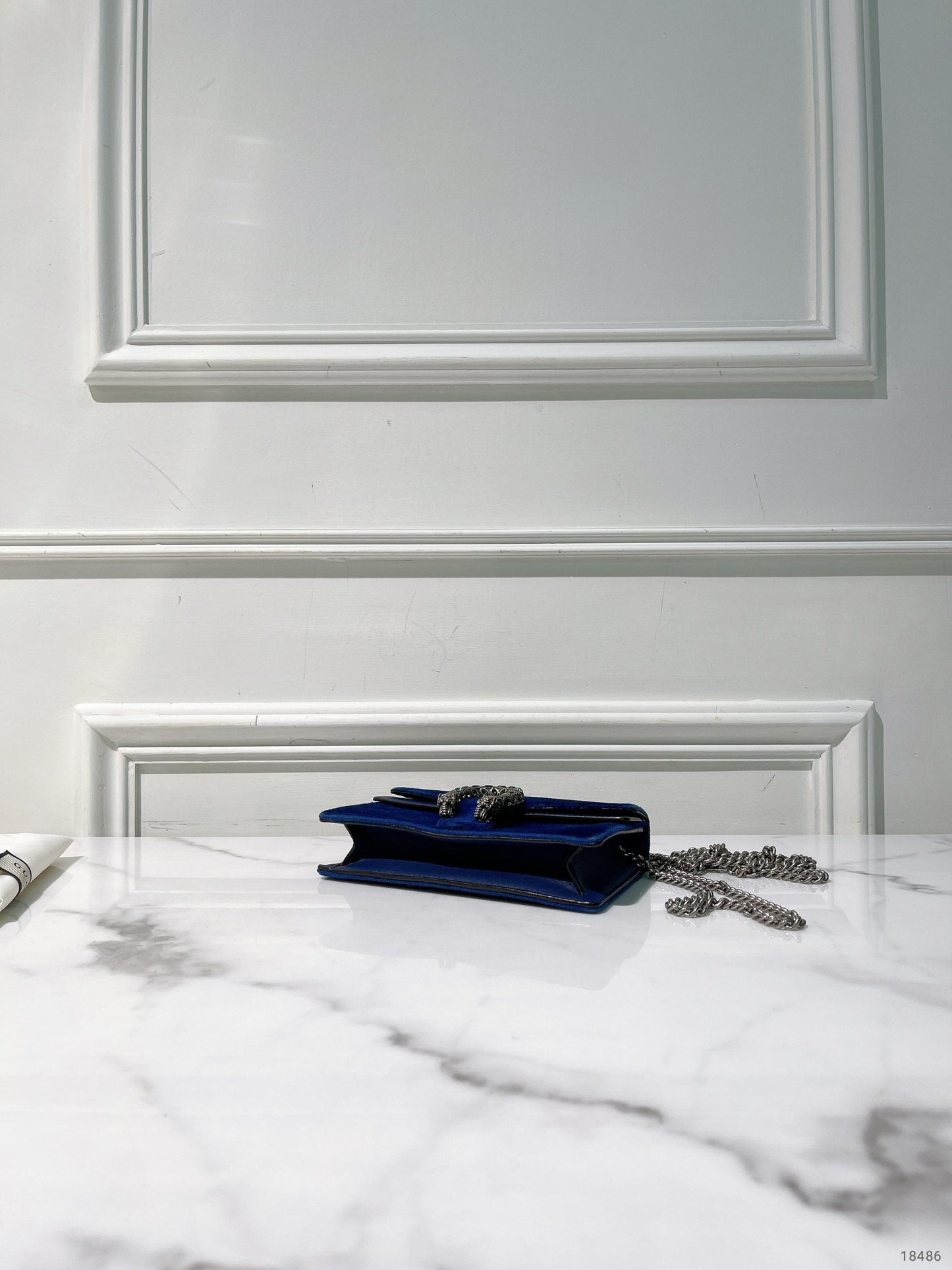 GUCCI MINI DIONYSUS, Blue/Silver