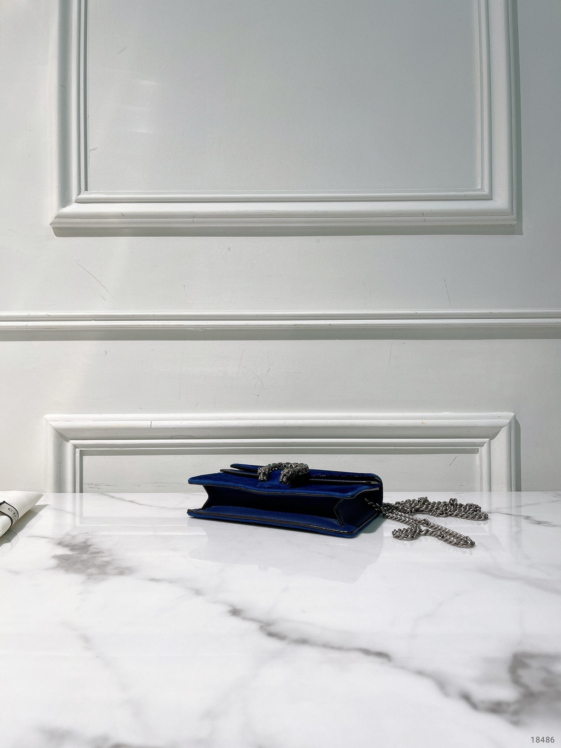 GUCCI MINI DIONYSUS, Blue/Silver