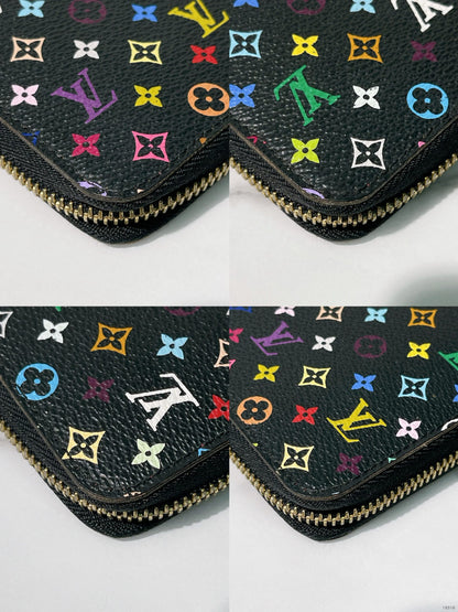 LV x TM WALLET, Multi Color