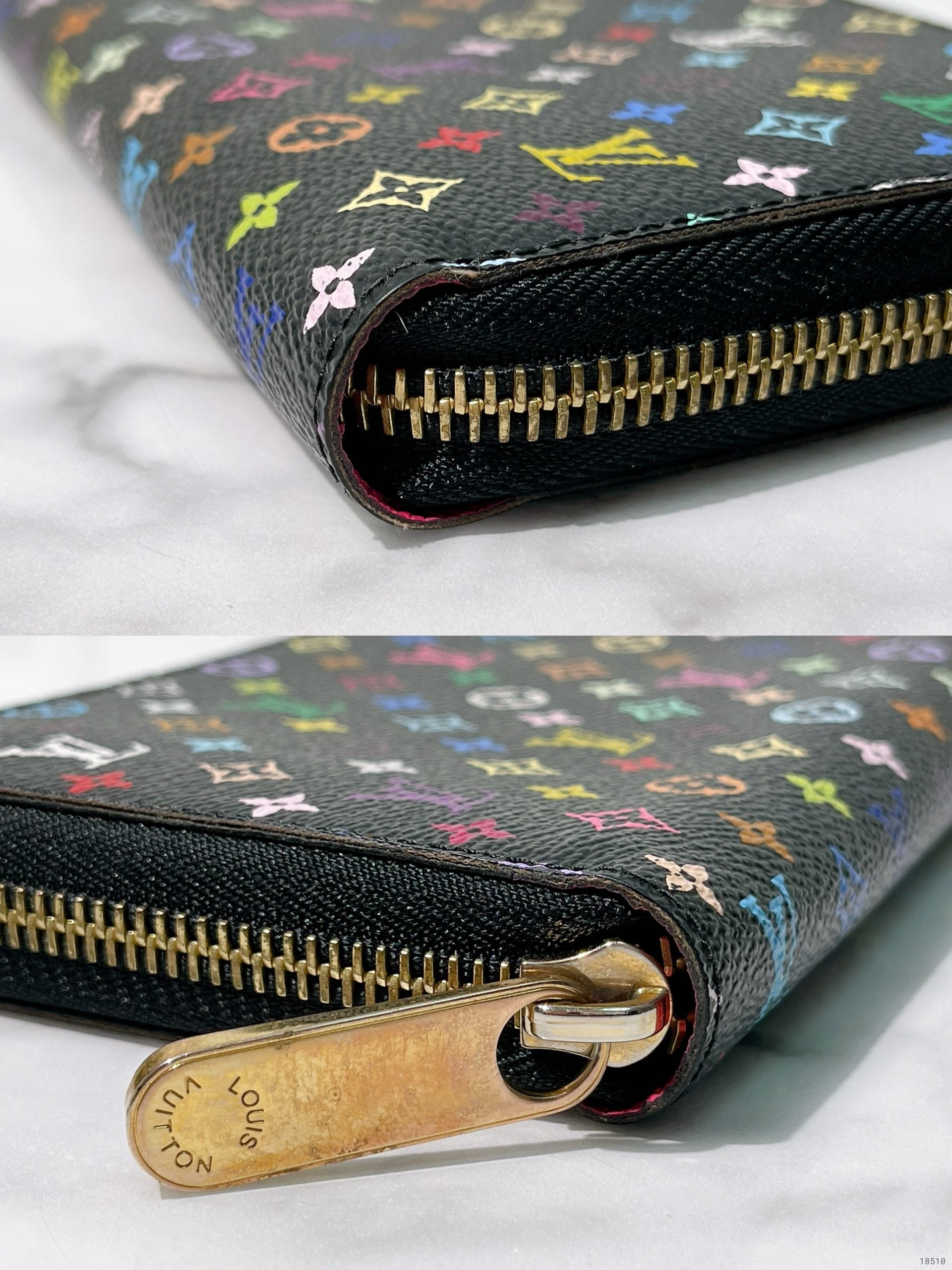 LV x TM WALLET, Multi Color