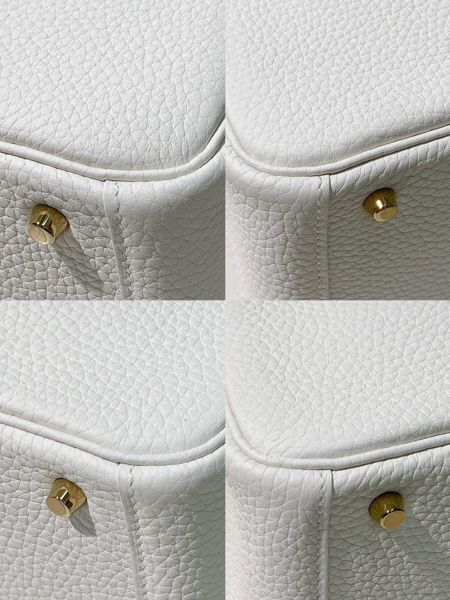 HERMES MINI LINDY, New White/Gold