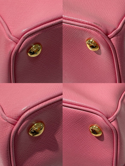 PRADA GALLERIA, Pink/Gold