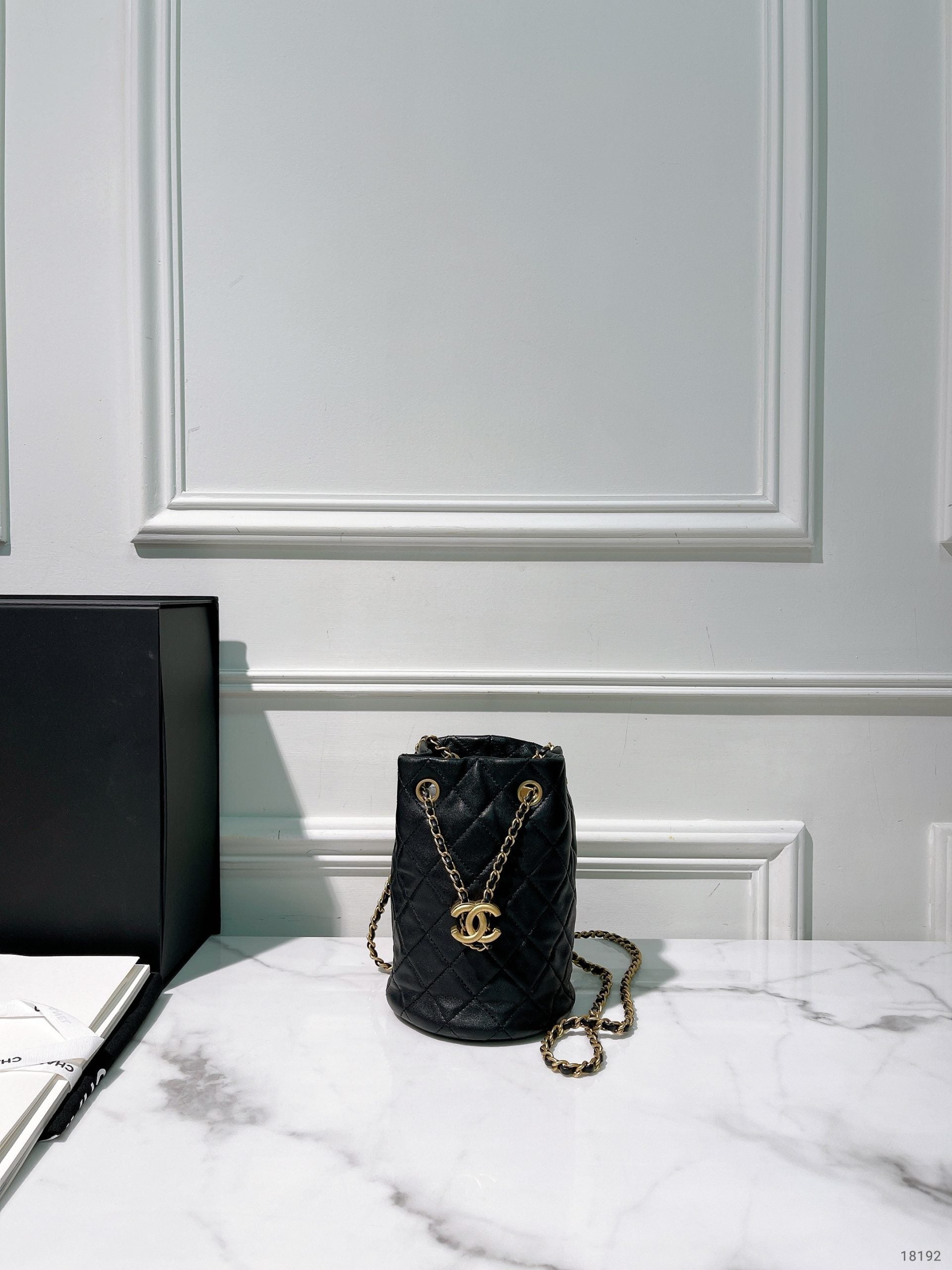 CHANEL PEARL CRUSH BUCKET BAG