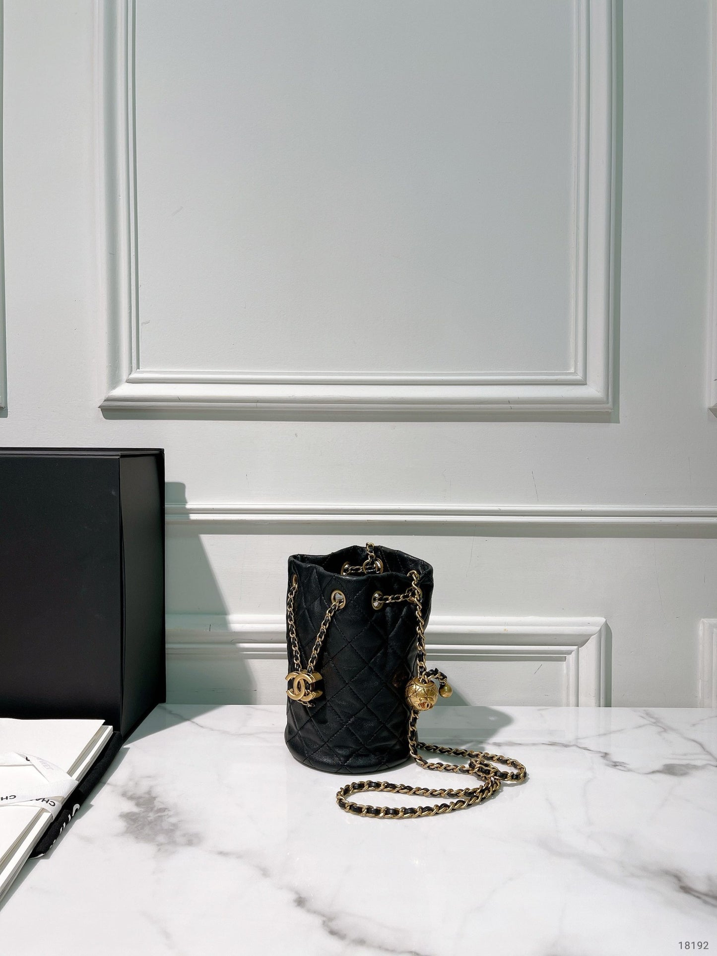 CHANEL PEARL CRUSH BUCKET BAG