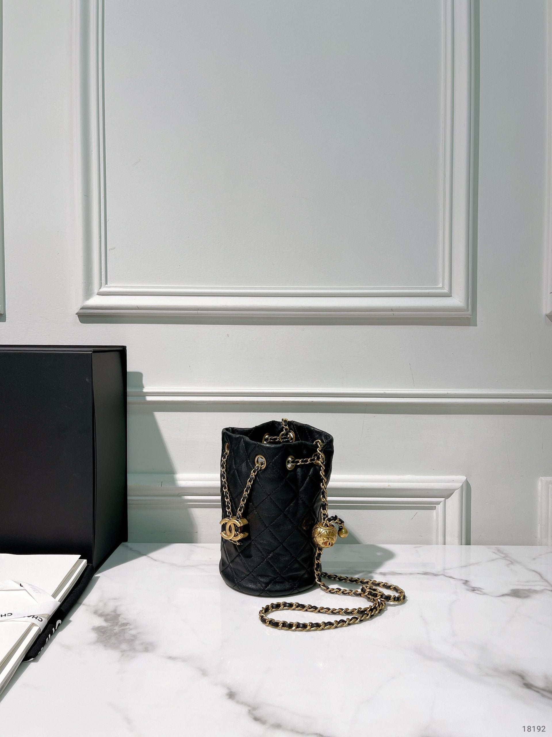 CHANEL PEARL CRUSH BUCKET BAG