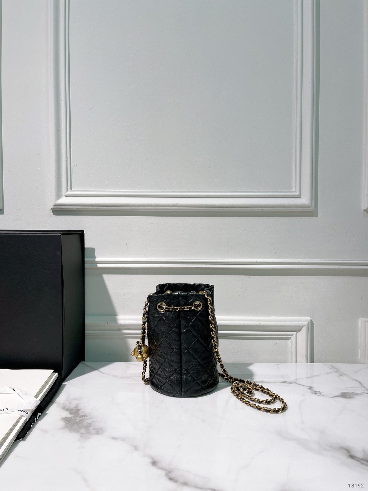 CHANEL PEARL CRUSH BUCKET BAG