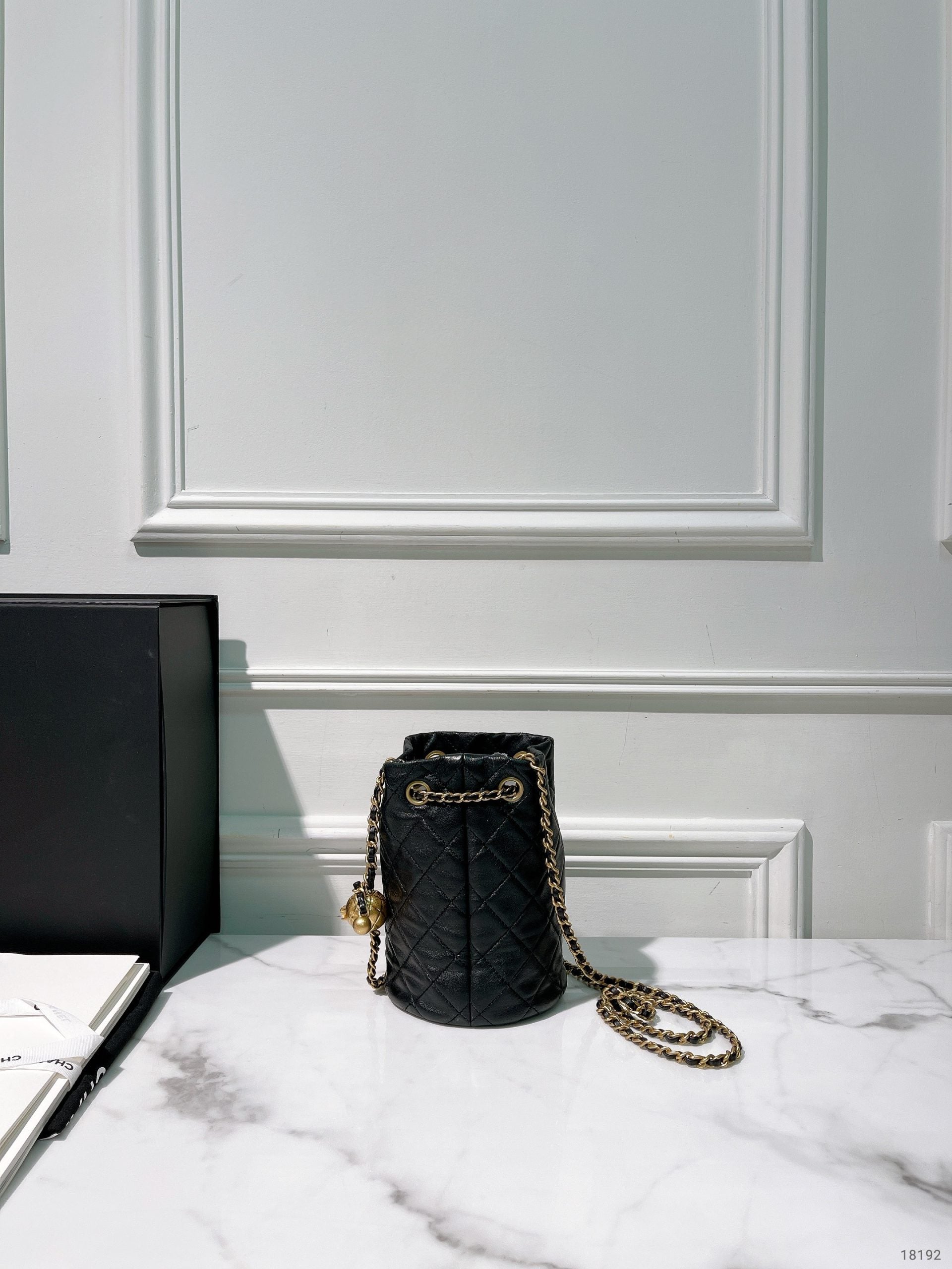 CHANEL PEARL CRUSH BUCKET BAG