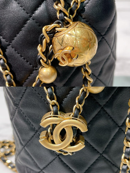CHANEL PEARL CRUSH BUCKET BAG