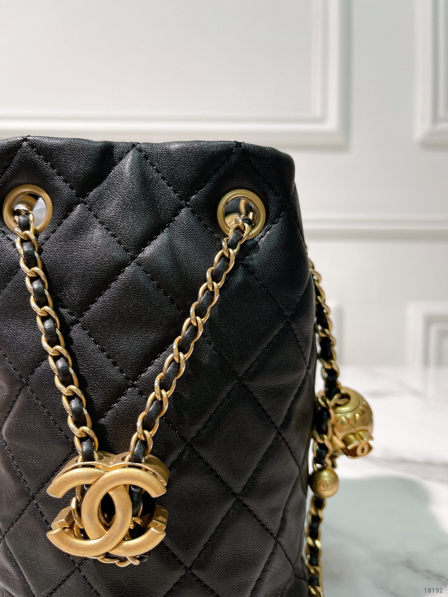 CHANEL PEARL CRUSH BUCKET BAG