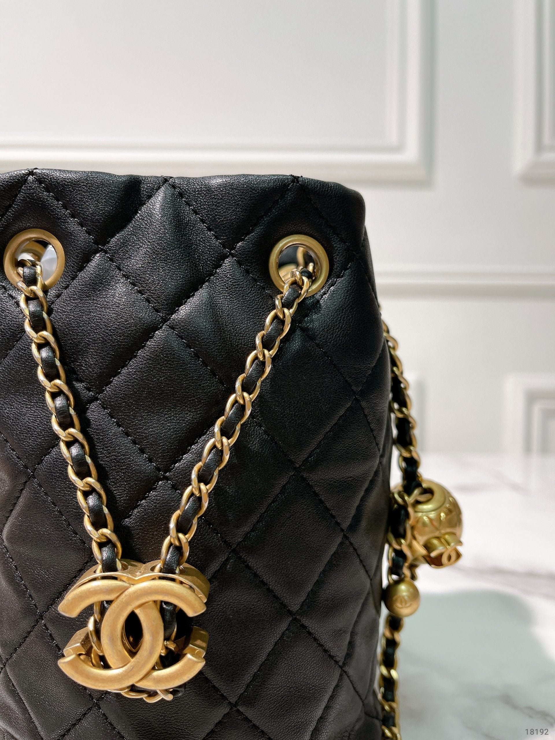 CHANEL PEARL CRUSH BUCKET BAG