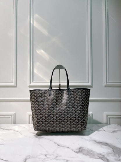 GOYARD SAINT LOUIST TOTE PM, Black