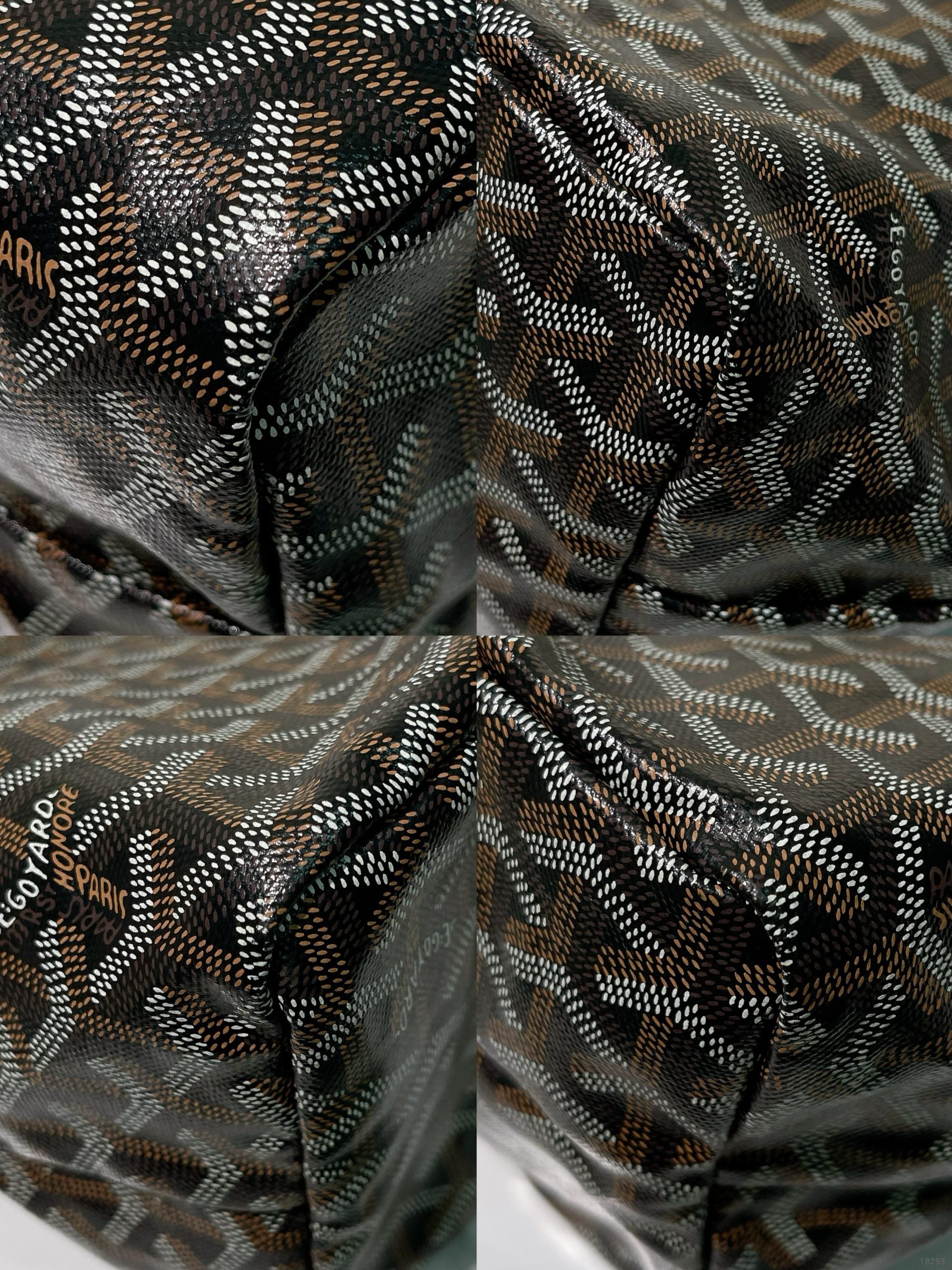 GOYARD SAINT LOUIST TOTE PM, Black