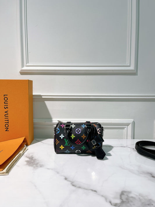 LV x TM NANO SPEEDY, Multicolore Noir