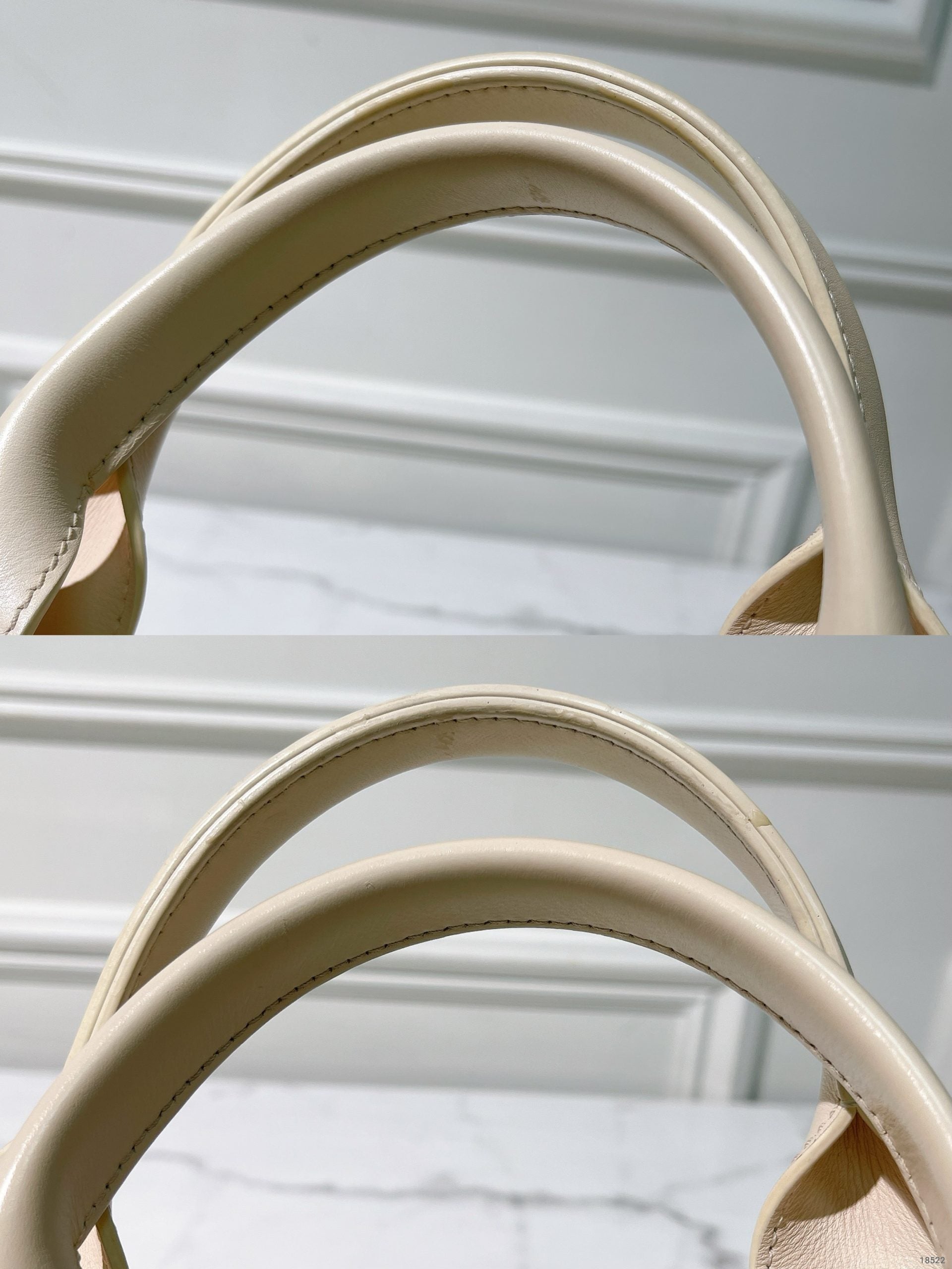 CHANEL SMALL DEAUVILLE SHOPPING TOTE, White