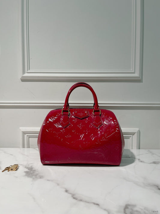 LV VINTAGE BOSTON, Pink/Gold