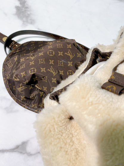 LV SKI BACKPACK, Cream
