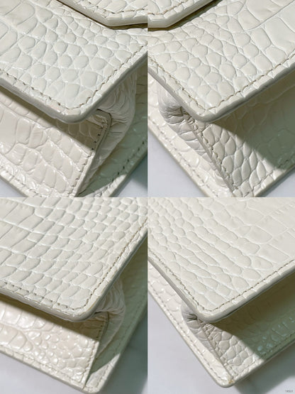 MIUMIU LADY HANDBAG, White/Gold