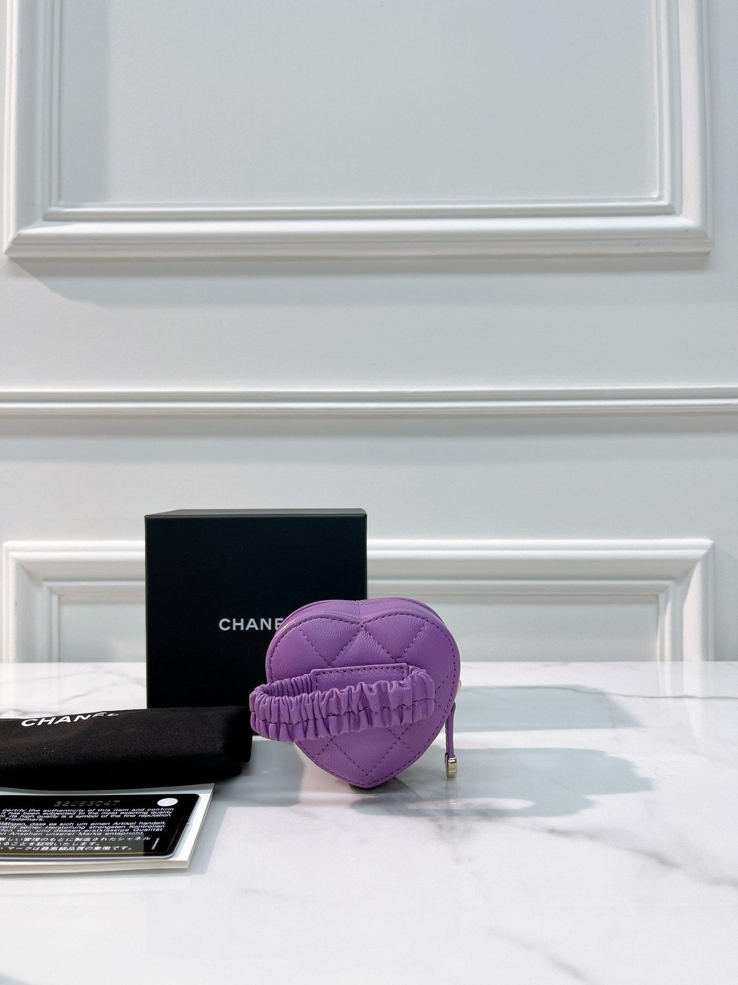 CHANEL MINI WRIST COIN CASE