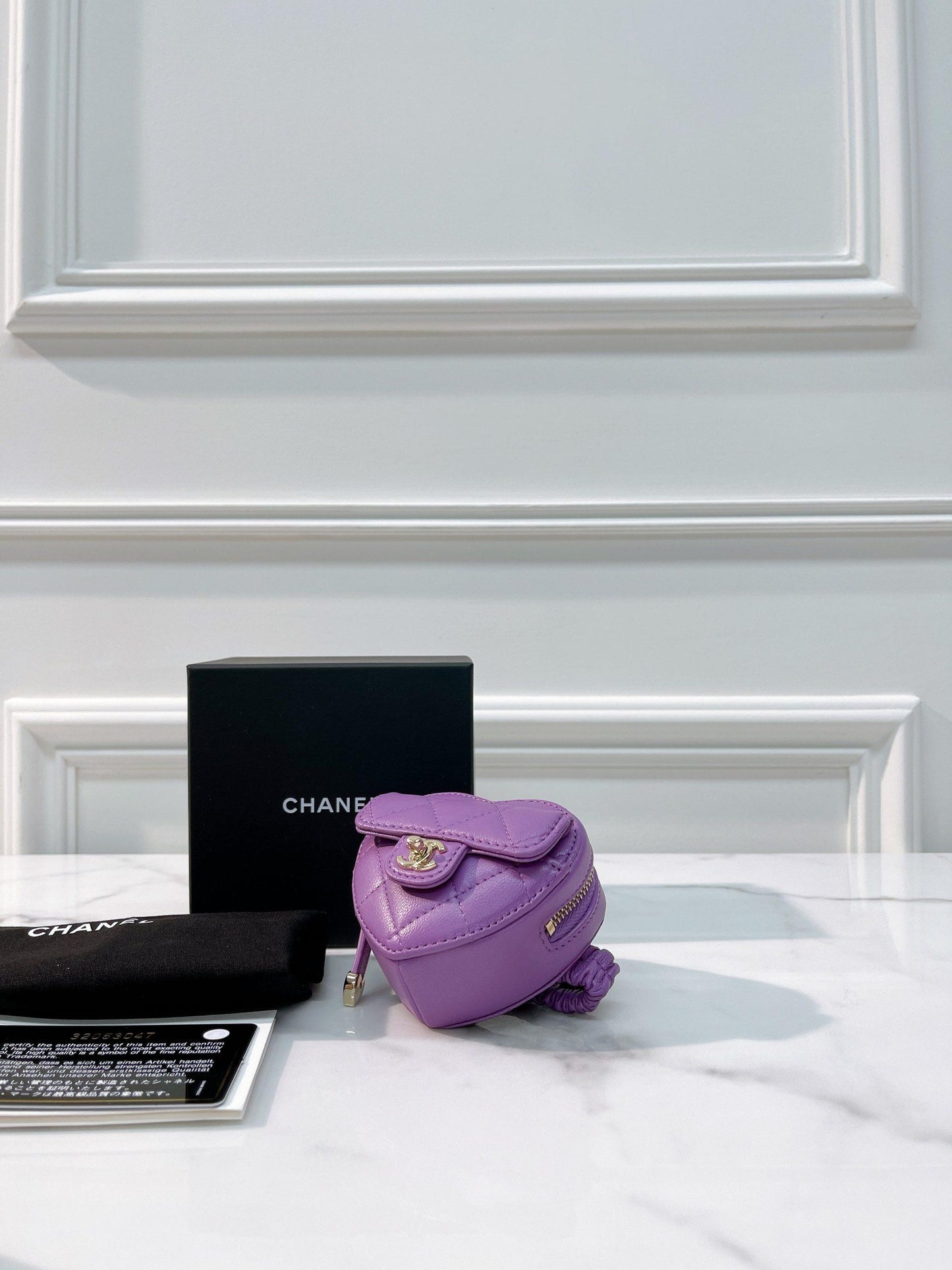 CHANEL MINI WRIST COIN CASE