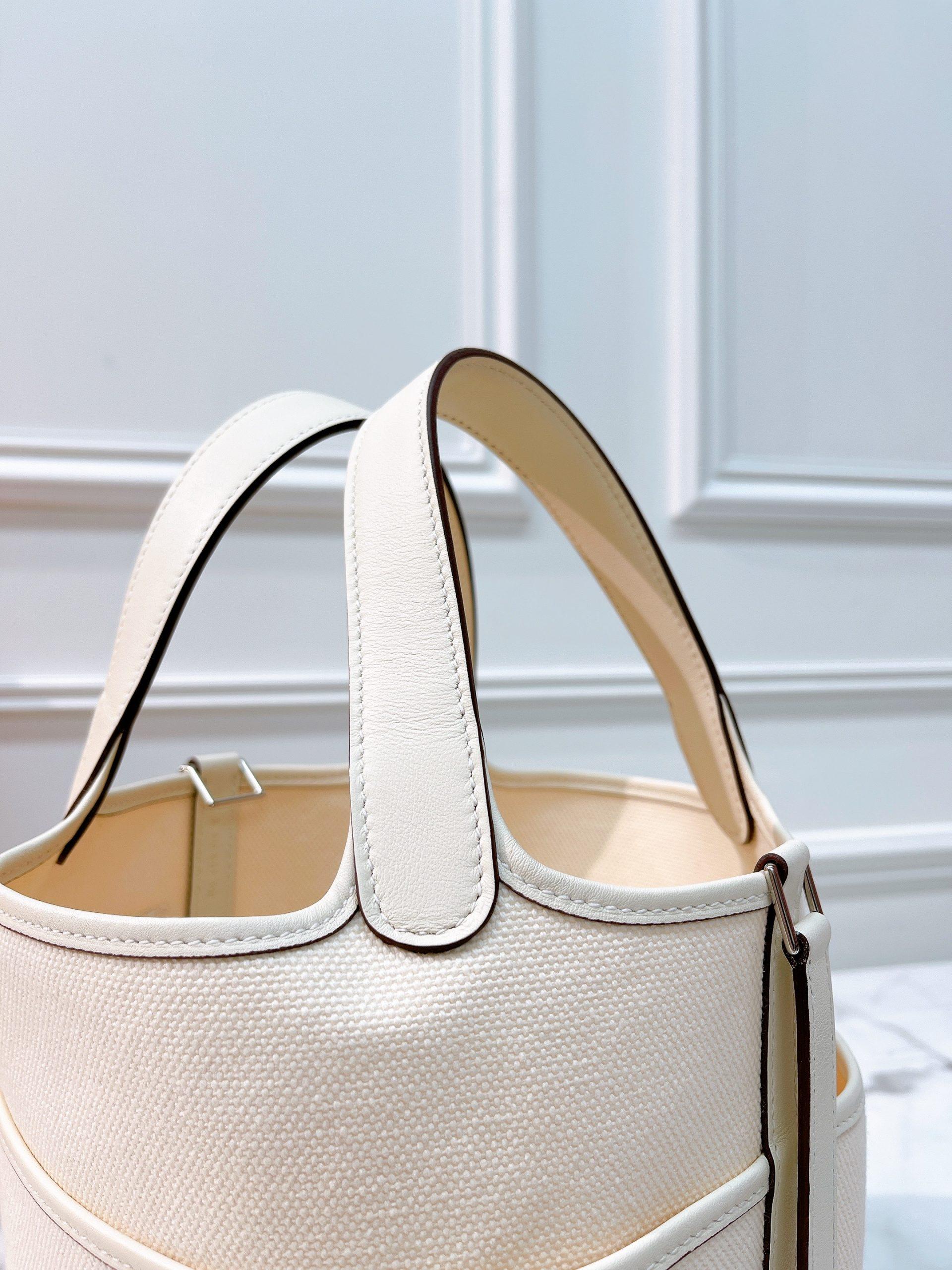 HERMES PICOTIN CARGO 18, NATA/SILVER