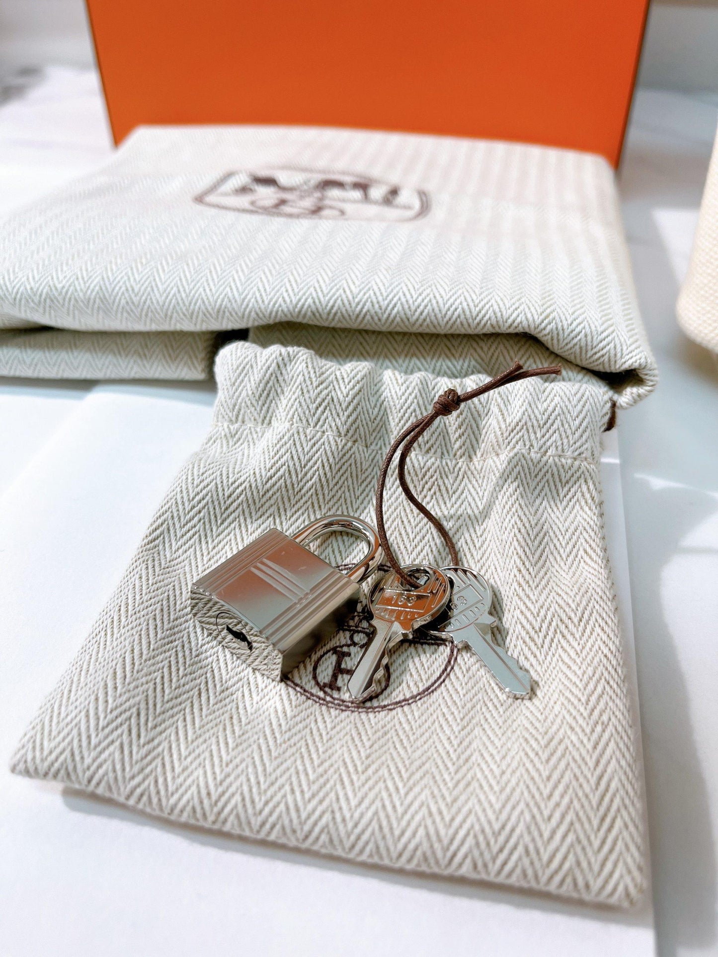 HERMES PICOTIN CARGO 18, NATA/SILVER