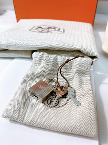 HERMES PICOTIN CARGO 18, NATA/SILVER