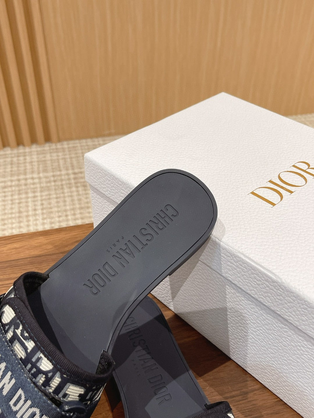 Dior Velcro-Strap Slides 01