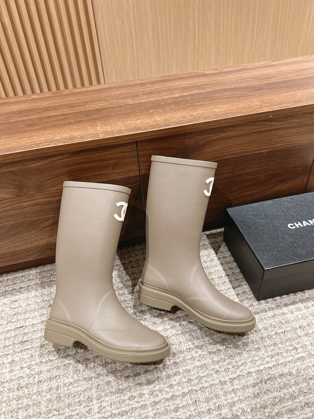 Chanel Rain Boots 10