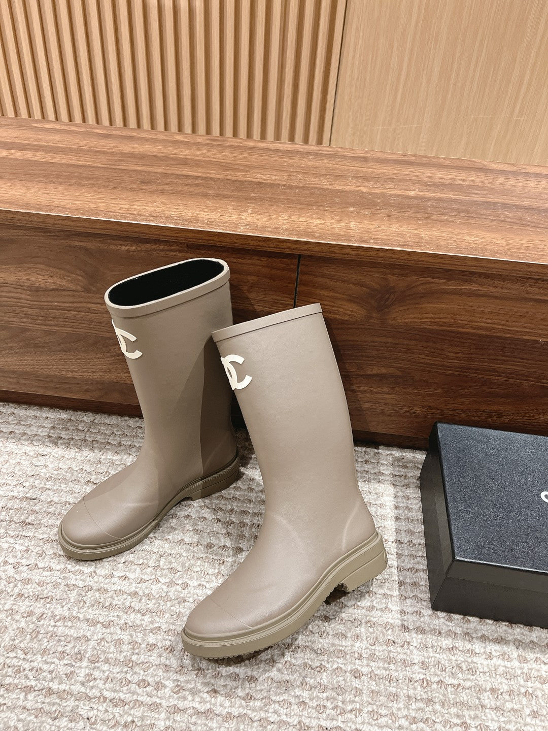 Chanel Rain Boots 10