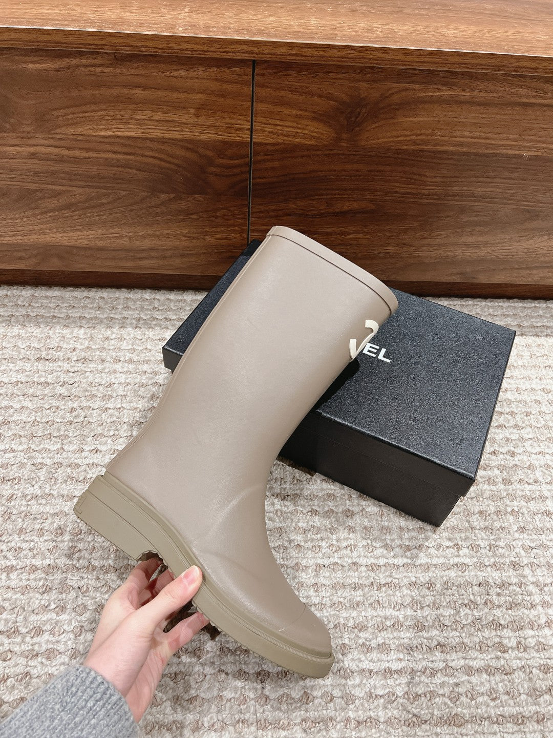 Chanel Rain Boots 10