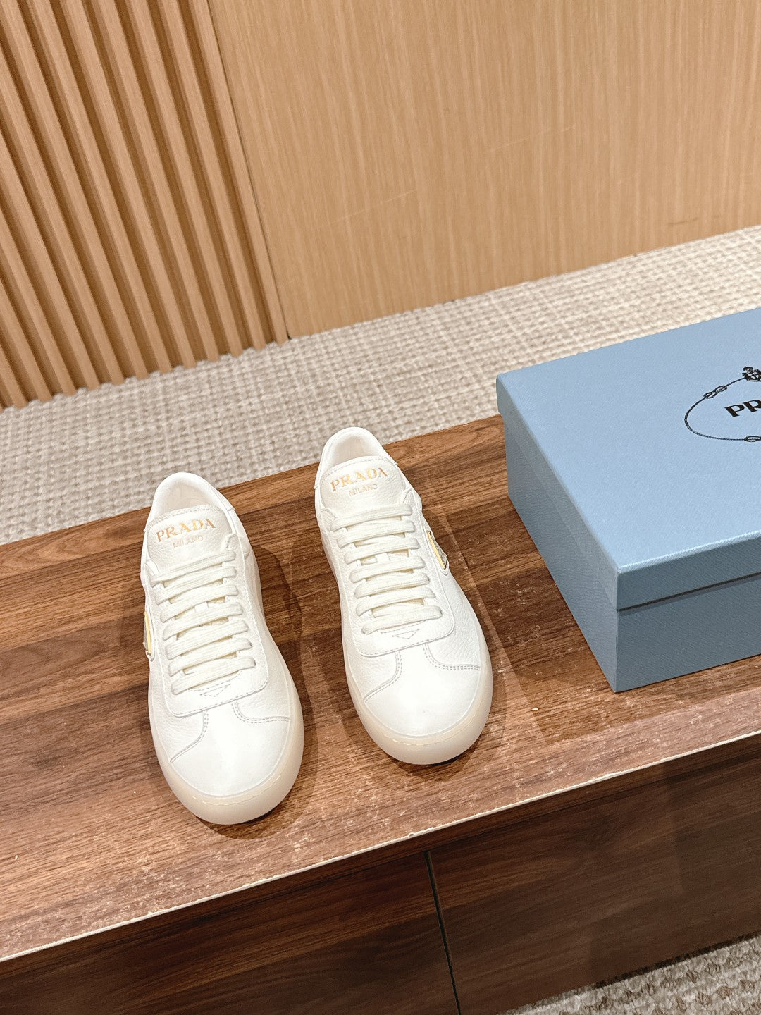 Prada New White Sneakers, White