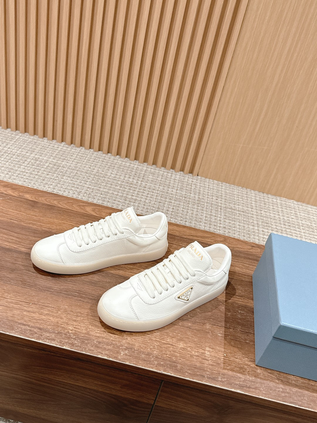 Prada New White Sneakers, White