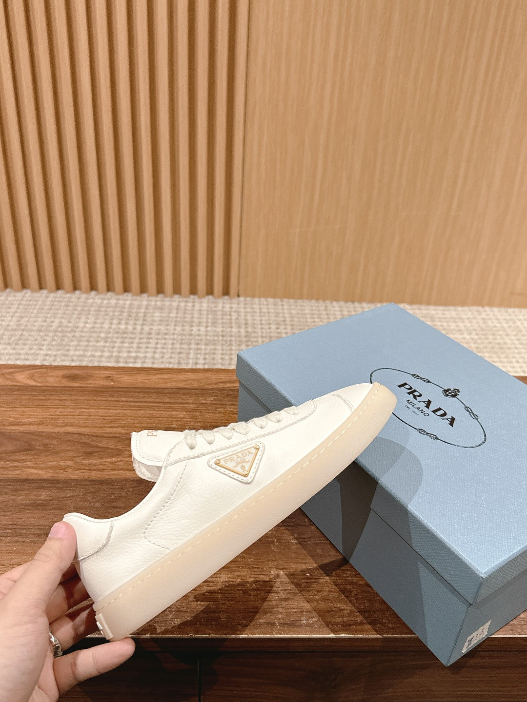 Prada New White Sneakers, White