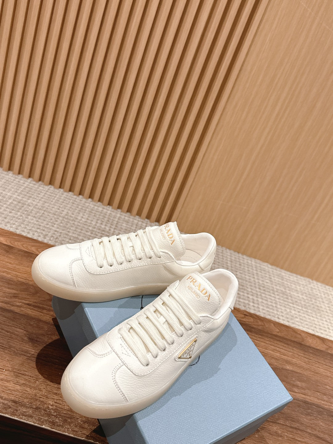 Prada New White Sneakers, White